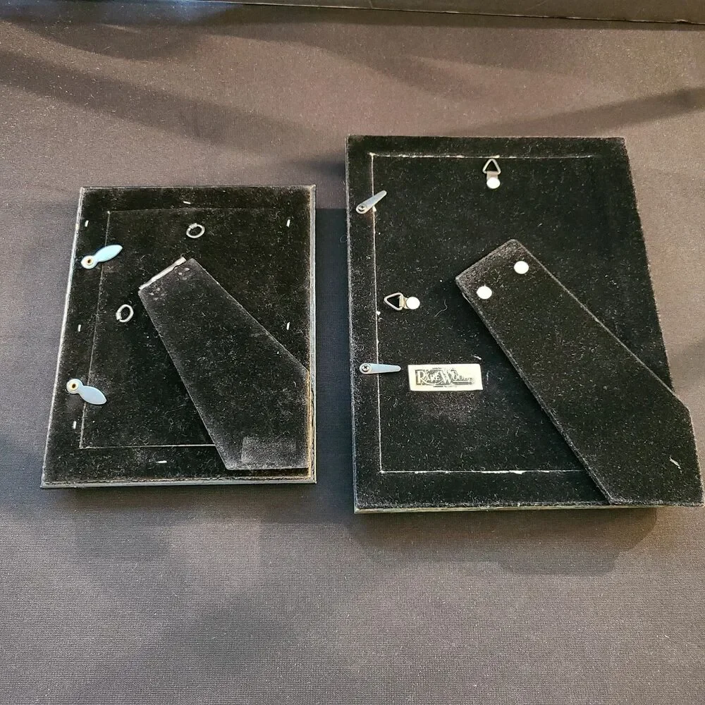 Vintage 80s Decorative Photo Frames (2 Pcs) 3